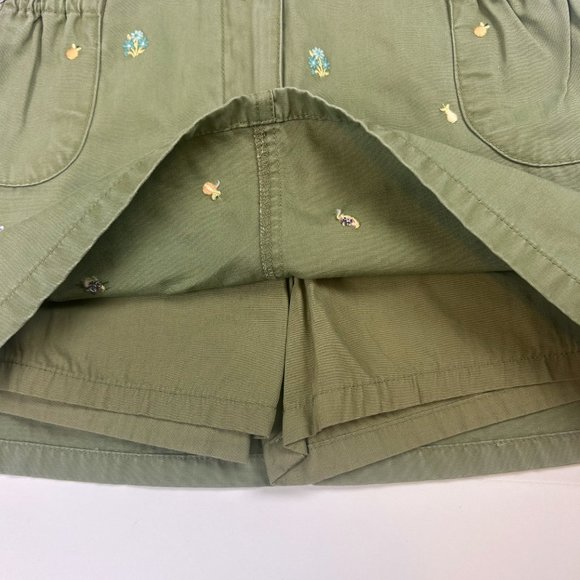 NWT Gymboree Girl Embroidered Pocket Skort & Clothesline Eyelet Sleeve Tee Size - Picture 4 of 9